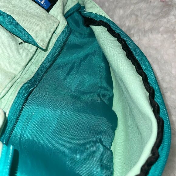 KAVU Rope  Canvas mint Green Sling Bag Crossbody Backpack
